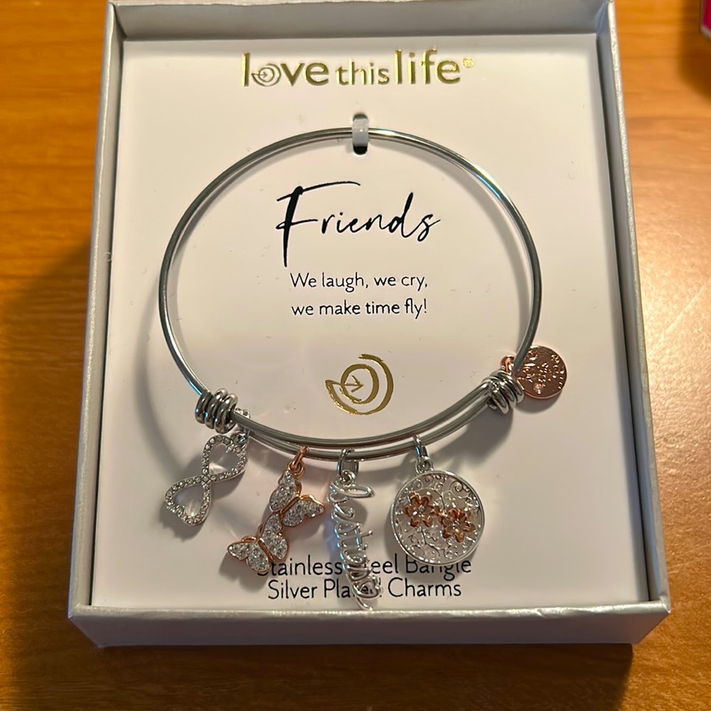 Silver Plated Friendship Bracelet